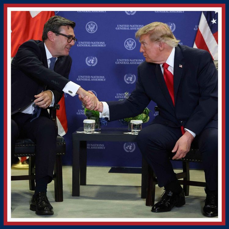cover art for Trump meets Burnham: smiles - and policy clashes