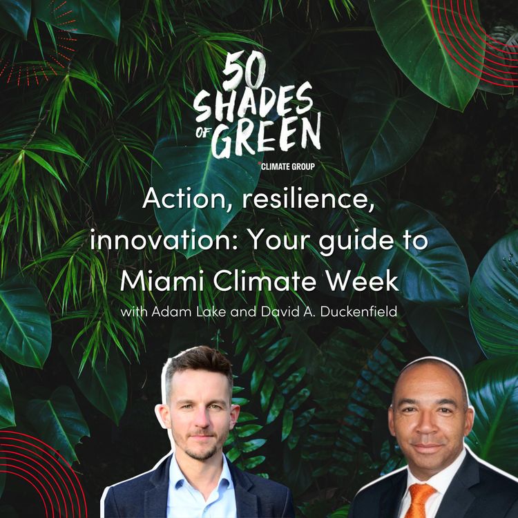 cover art for Action, resilience, innovation: Your guide to Miami Climate Week