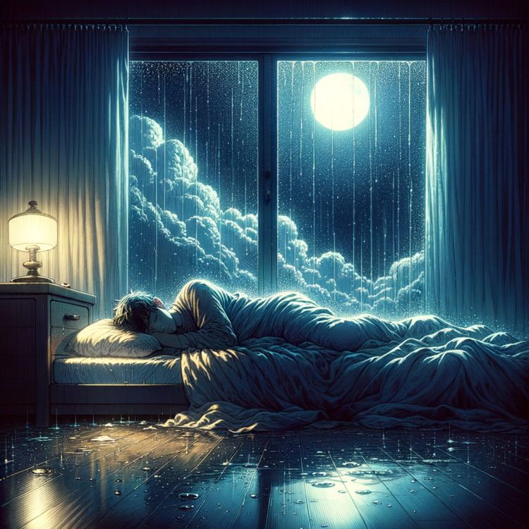 cover art for Sleep to the sound of rain when your heart feels heavy