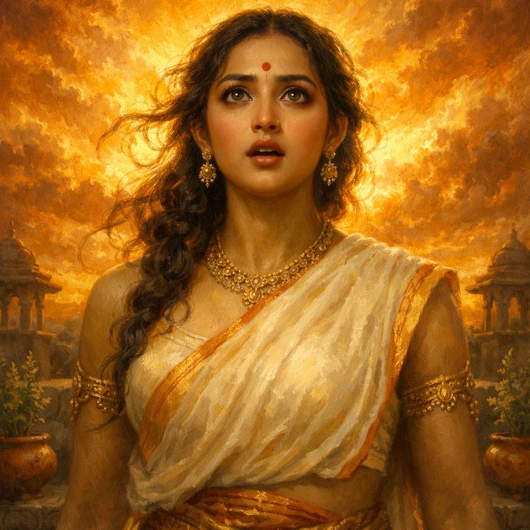 cover art for Kunti's Burden | A Mother's Darkest Secret