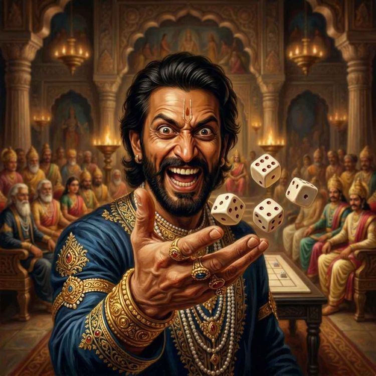 cover art for The Complete Story of Shakuni | He Burned a Kingdom from the Inside