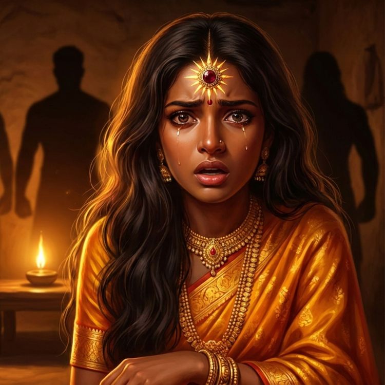 cover art for Why Did Draupadi Marry 5 Husbands? | The Bow, the Fire & the Accidental Vow