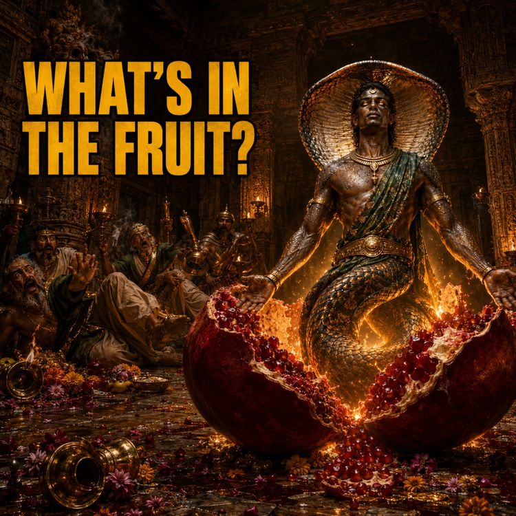 cover art for Who Was Takshaka? | The Serpent King Who Killed the Last Pandava King