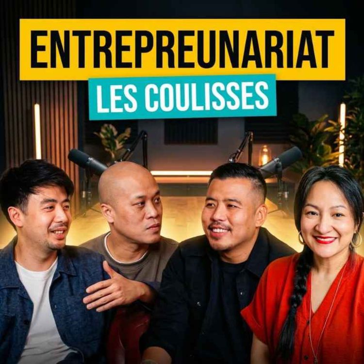 cover art for 4 entrepreneurs, 1 table, pas de bullshit
