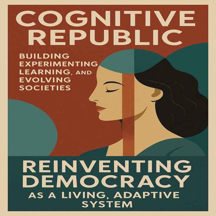 cover art for The Cognitive Republic: A democracy unable to learn cannot endure