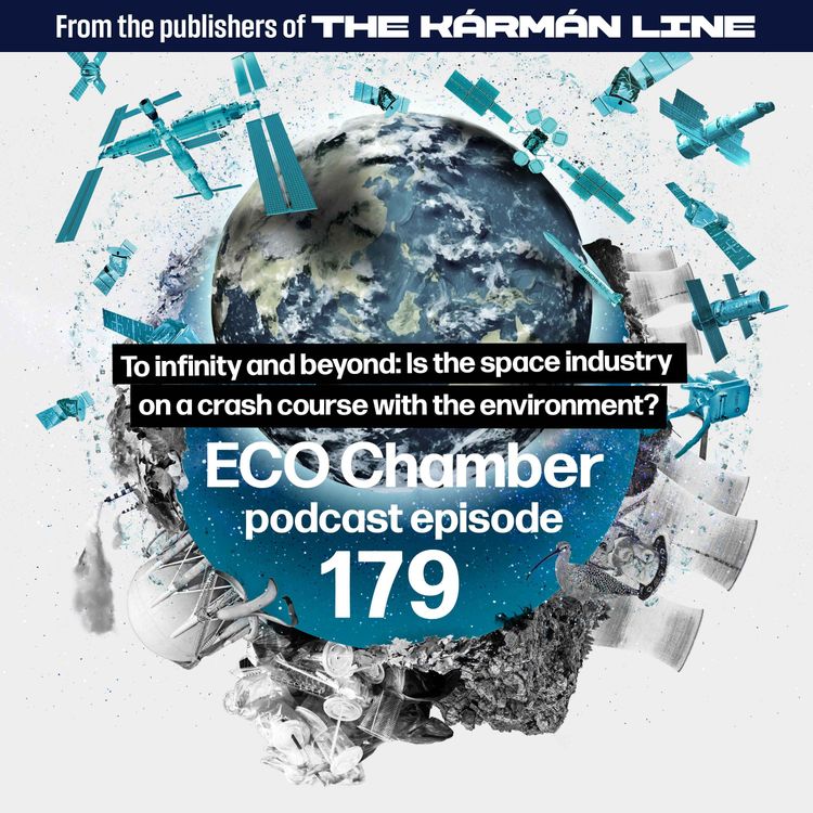 cover art for Is the space industry on a crash course with the environment?