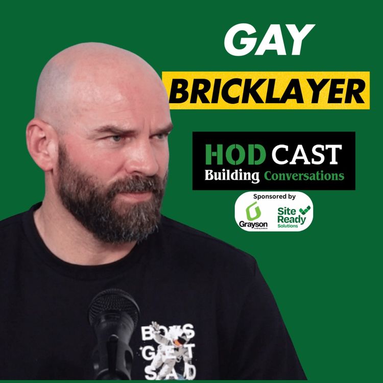 cover art for “What It’s Like Being a Gay Bricklayer” | Patrick Whitlock | Conversation #48