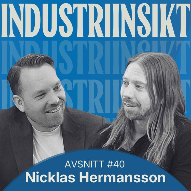cover art for Friktion, AI & framtidens människa: att hitta kompassen i en värld av brus | Nicklas Hermansson