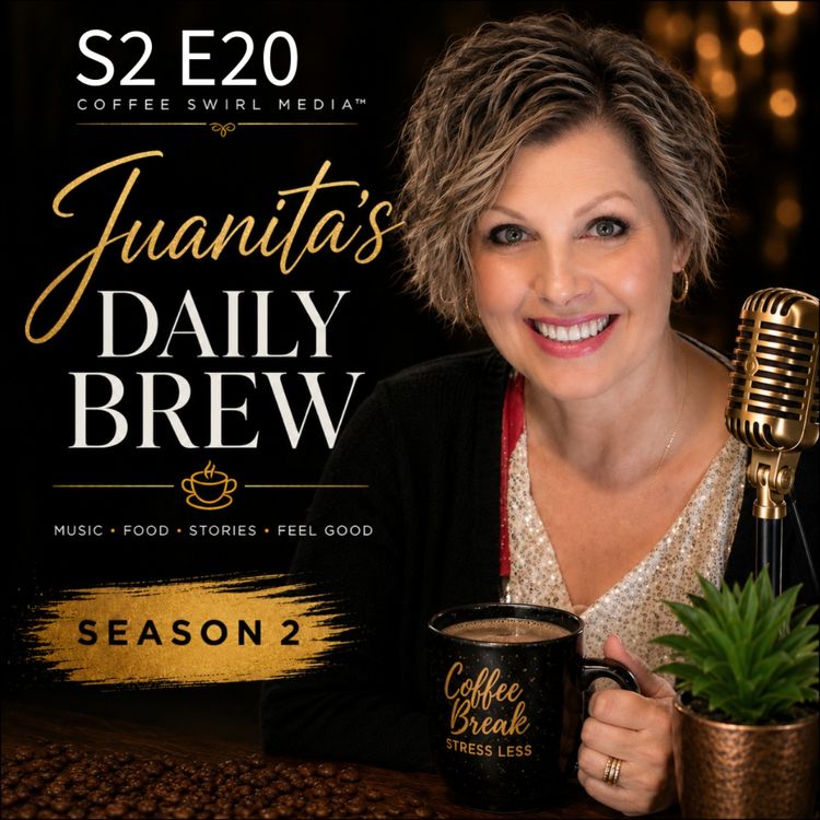 cover art for Juanita’s Daily Brew S2 E20 Vegetable Gardens: Seeds of Hope, Prairie Soil, Balcony Tomatoes & A Journey in a Coffee Cup