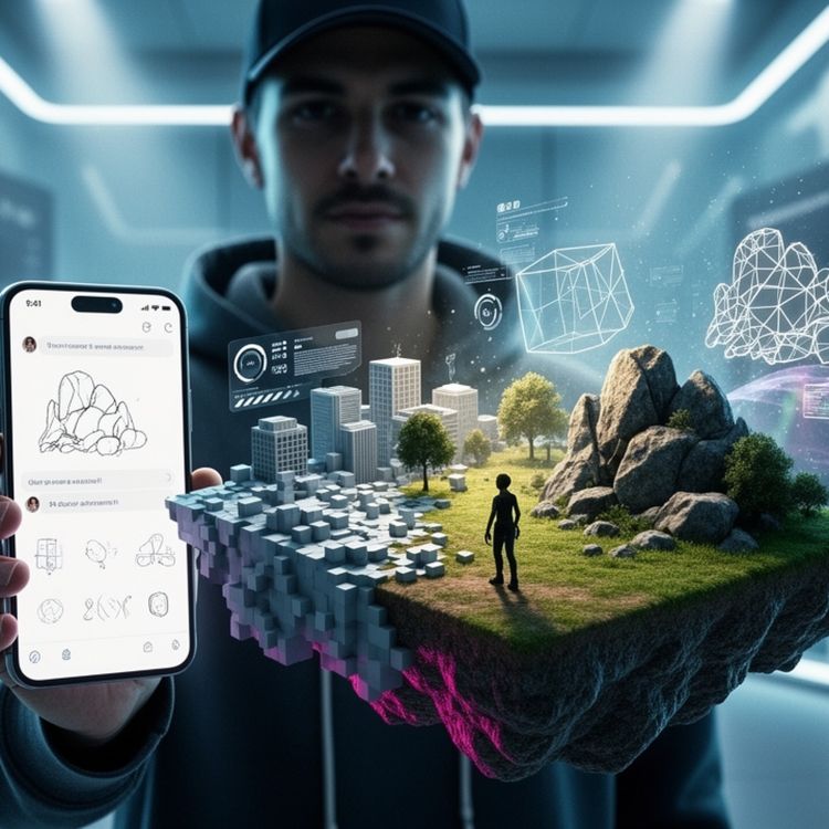 cover art for Project Genie la nueva IA de Google capaz de generar videojuegos interactivos