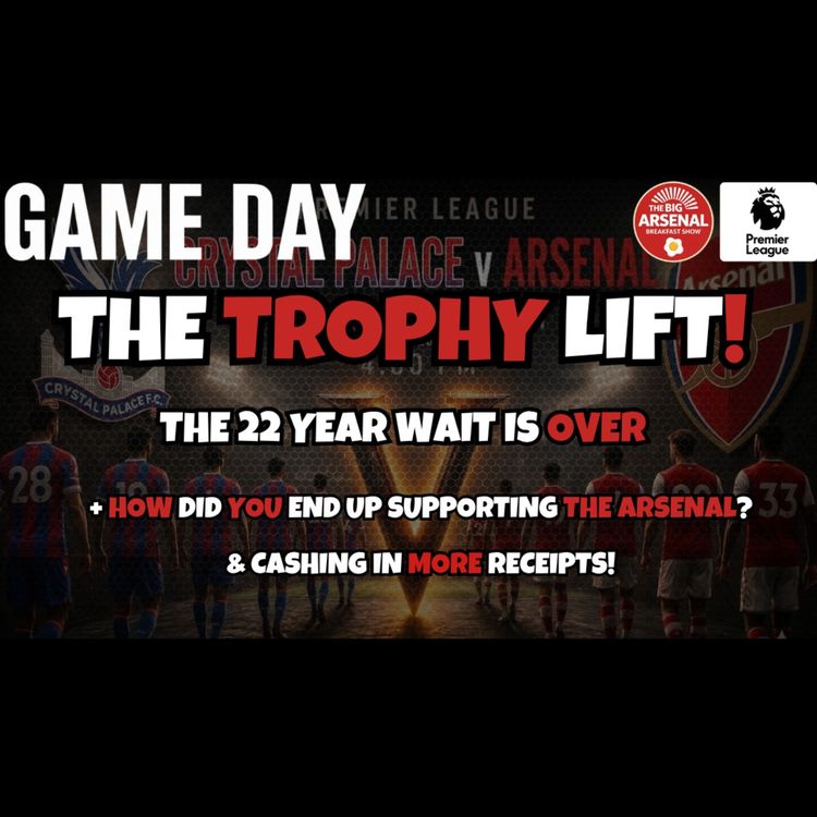 cover art for THE TROPHY LIFT - the 22 year wait is over 🏆🔴🍾