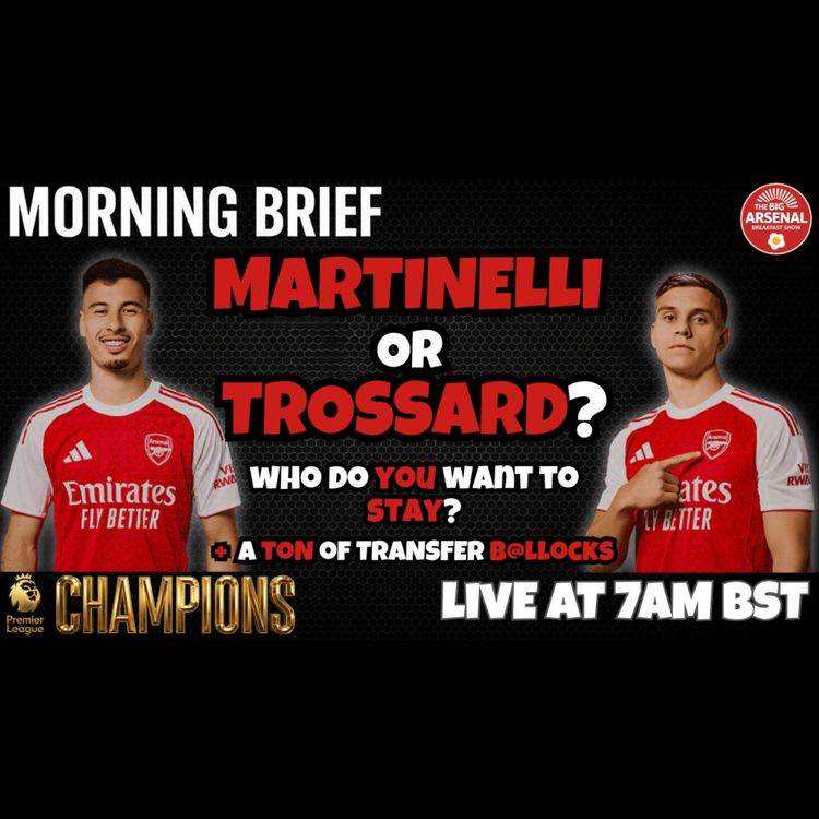 cover art for WHO STAYS: MARTINELLI OR TROSSARD? 🚨⚽