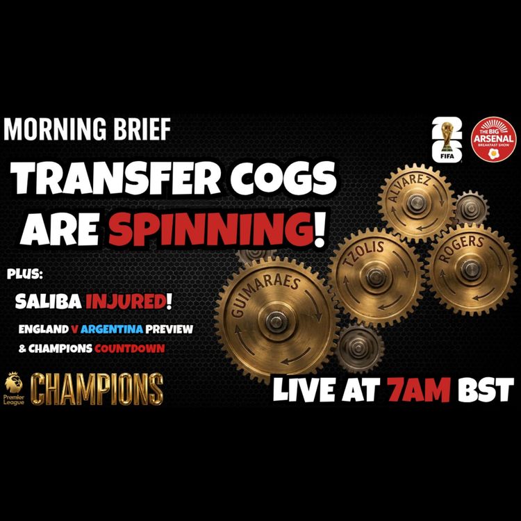 cover art for 🎬 THE TRANSFER COGS ARE SPINNING! ⚙️💣 + SALIBA INJURED!