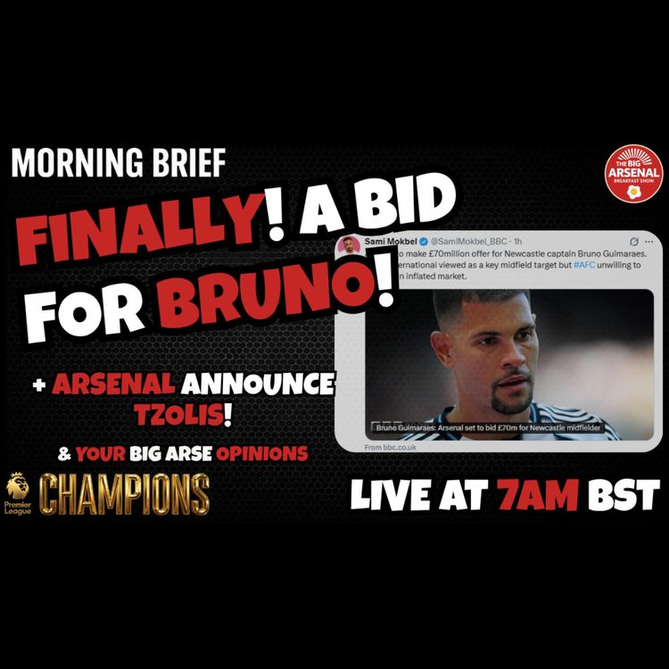 cover art for 🎬 FINALLY A BID FOR BRUNO! 🇧🇷🚨 + Tzolis Could BALL!!