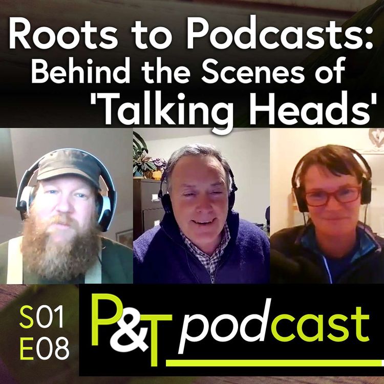 cover art for Roots to Podcasts: Behind the Scenes with Lucy & Saul of 'Talking Heads'
