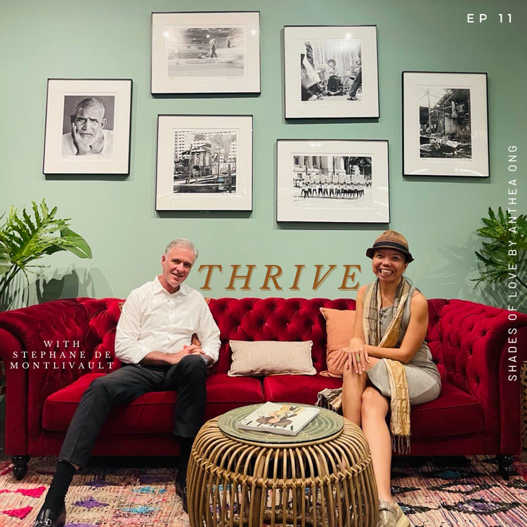 cover art for THRIVE with Stephane de Montlivault
