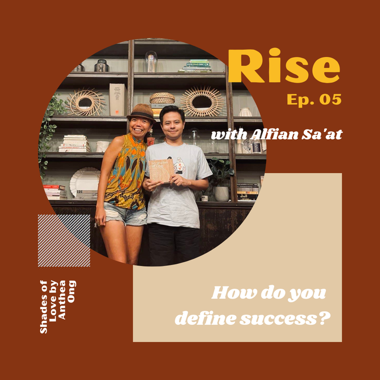 cover art for RISE with Alfian Sa'at