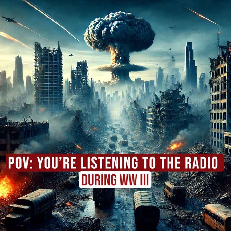 cover art for POV: You're listening to the Radio During WW III | Apocast