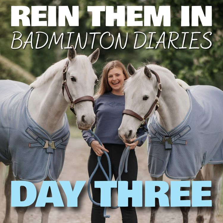 cover art for Badminton Diaries Day 3: "that showjumping track was savage"