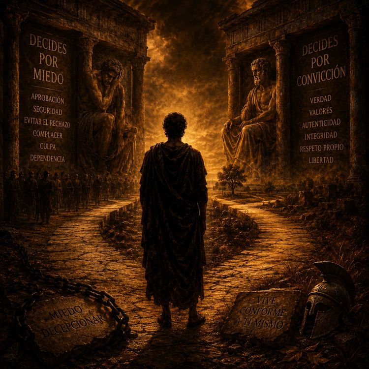 cover art for 143. Cuando Decides Por Miedo En Lugar De Por Convicción