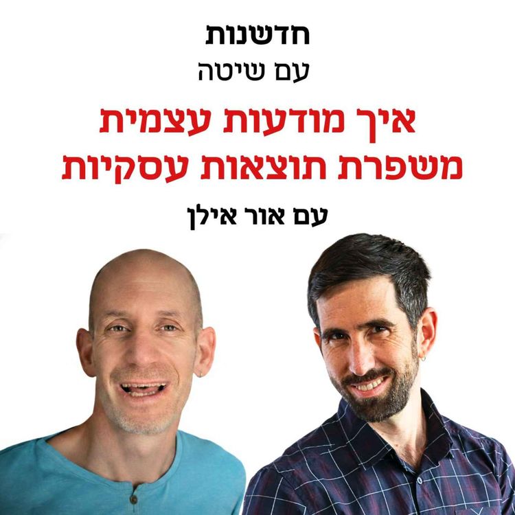 cover art for חדשנות עם שיטה – פרק 8 | איך מודעות עצמית משפרת תוצאות עסקיות אור אילן ואבי שדה