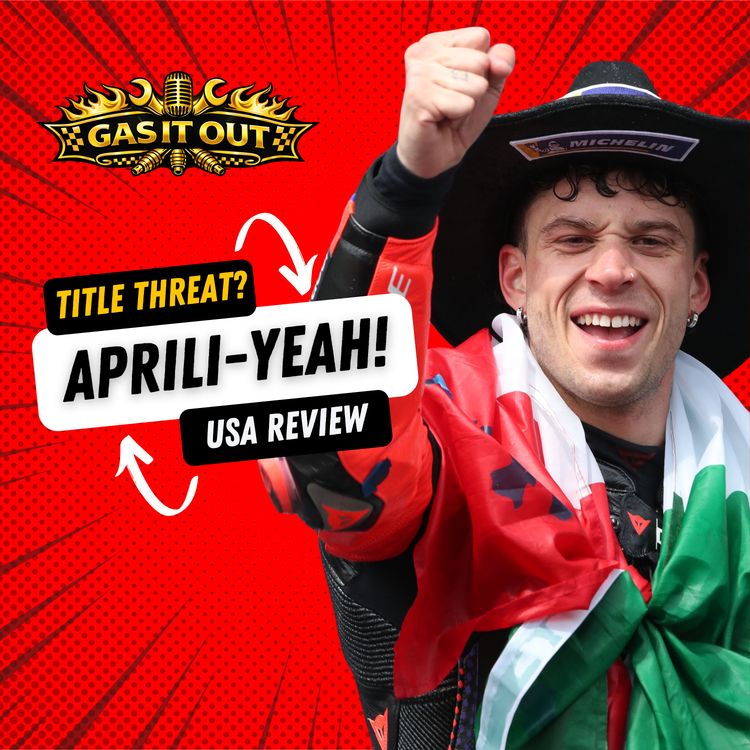 cover art for Title Threats? Aprili-Yeah! US GP Review