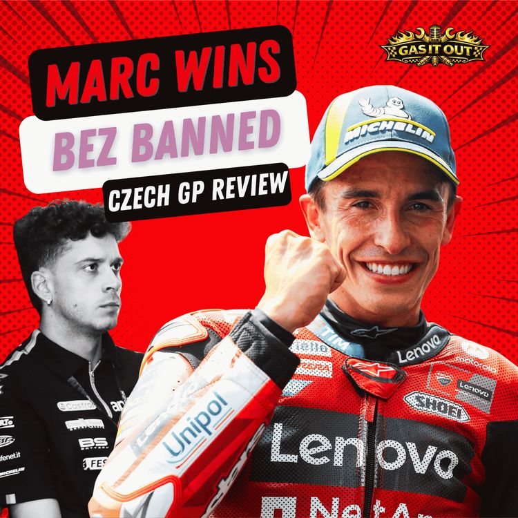 cover art for Marc Wins as Bez Banned | Czech GP Review