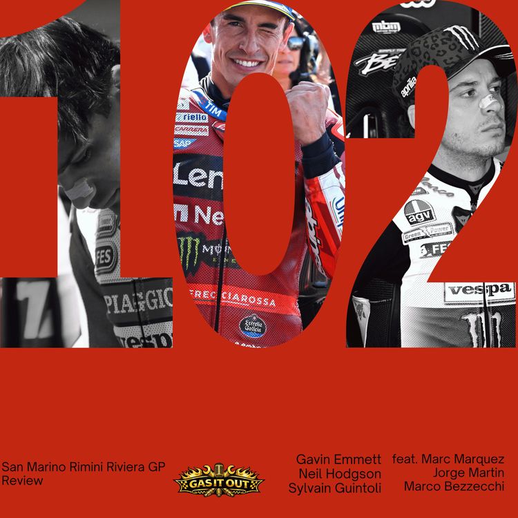cover art for 102 to 0 | San Marino GP Review - Austria Preview