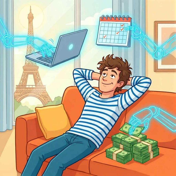 cover art for Agents IA : Gagner 180k$ en laissant l'IA tout faire