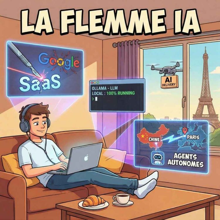 cover art for L'IA : La Chirurgie Radicale qui bouscule Google et le SaaS