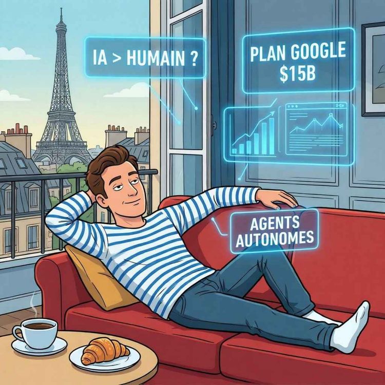 cover art for L’IA nous dépasse : Le plan de Google et les 9 clés pour rester indispensable
