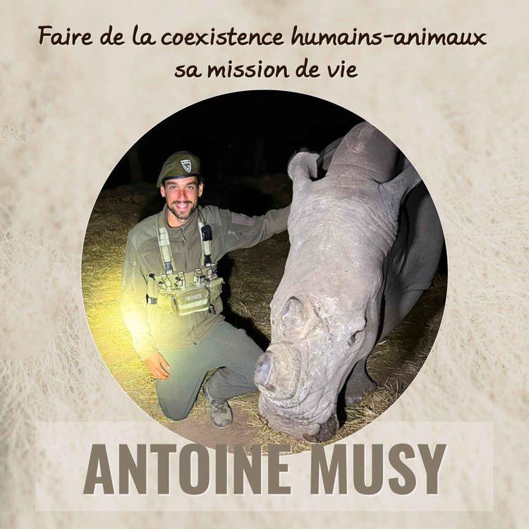 cover art for Réapprendre à vivre avec les animaux sauvages, avec l’explorateur Antoine Musy