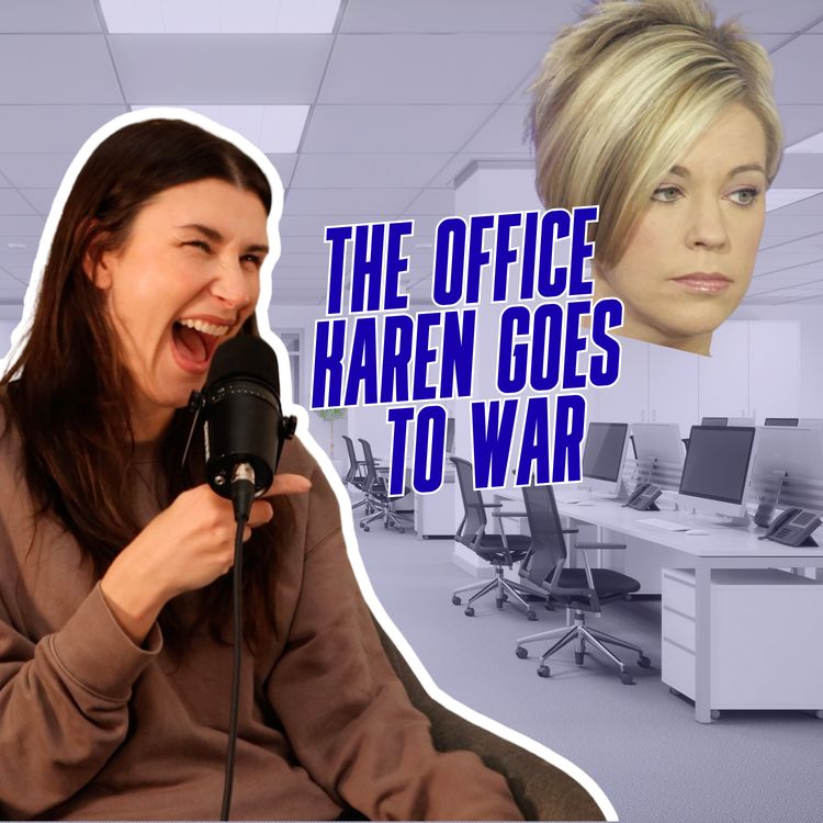 cover art for the office karen and cheapskate boss showdown