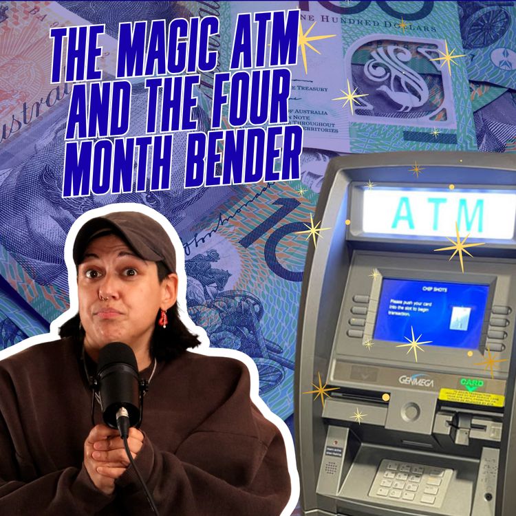cover art for the magic atm and the 4 month bender
