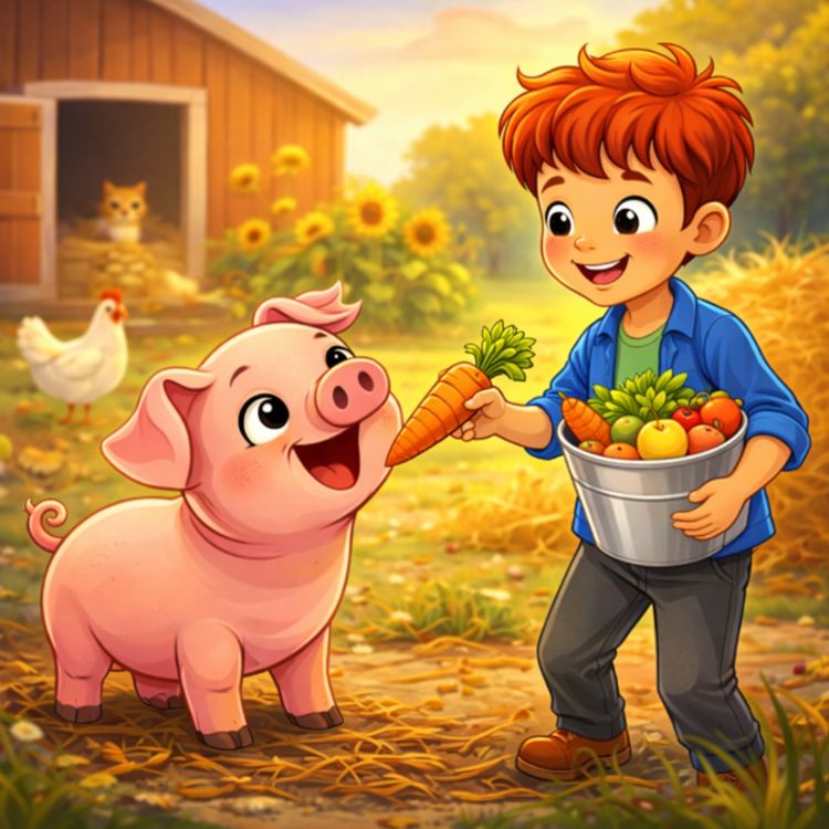 cover art for Phillip and the Pig Who Saved the Stable
