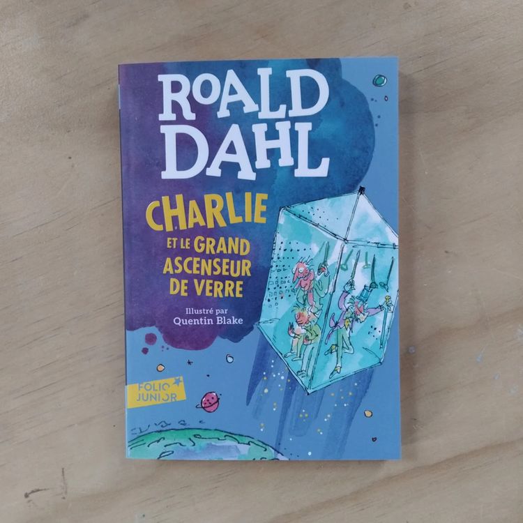cover art for Roald Dahl : Charlie et le grand ascenseur de verre