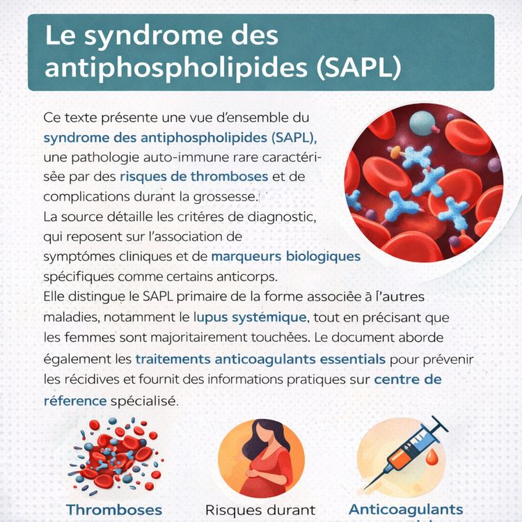 cover art for Syndrome des Antiphospholipides