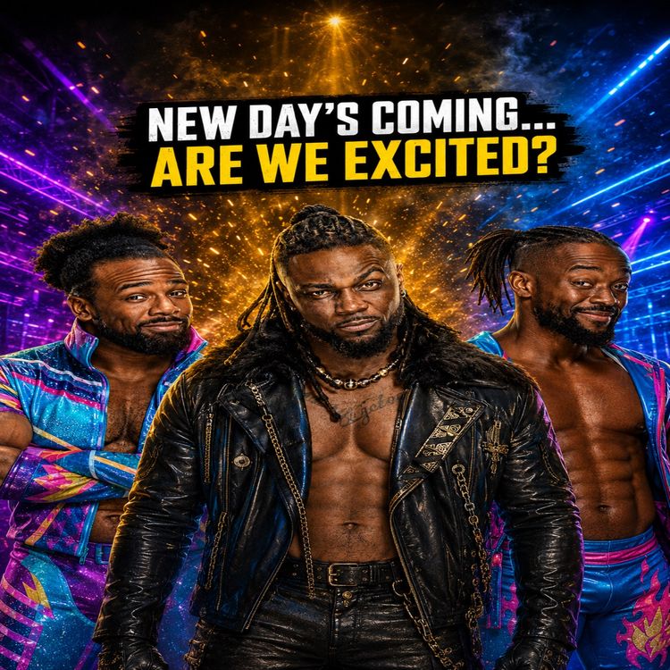 cover art for The New Day Coming to AEW at All In?! ARE WE EXCITED?!