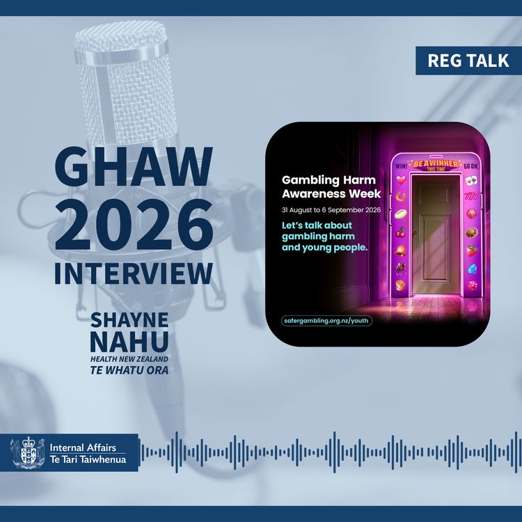 cover art for INTERVIEW: Gambling Harm Awareness Week 2026