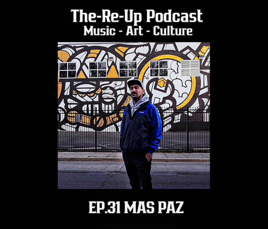 cover art for EP.31: Mas Paz on Murals, Gentrification, AI Art & Building Community Through Art