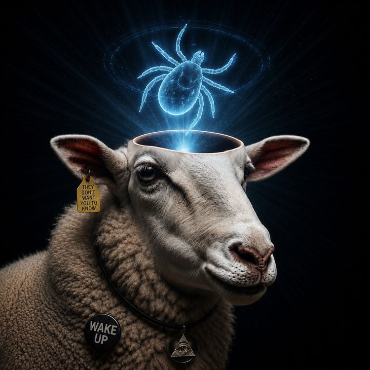 cover art for Fästingen kan göra dig allergisk mot kött! Är det var dem vill? (Alfa-gal-syndrom)