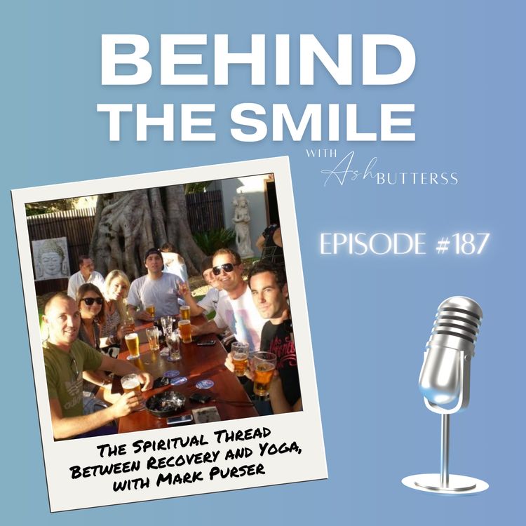 cover art for Ep 187. The Spiritual Thread Between Recovery and Yoga, with Mark Purser