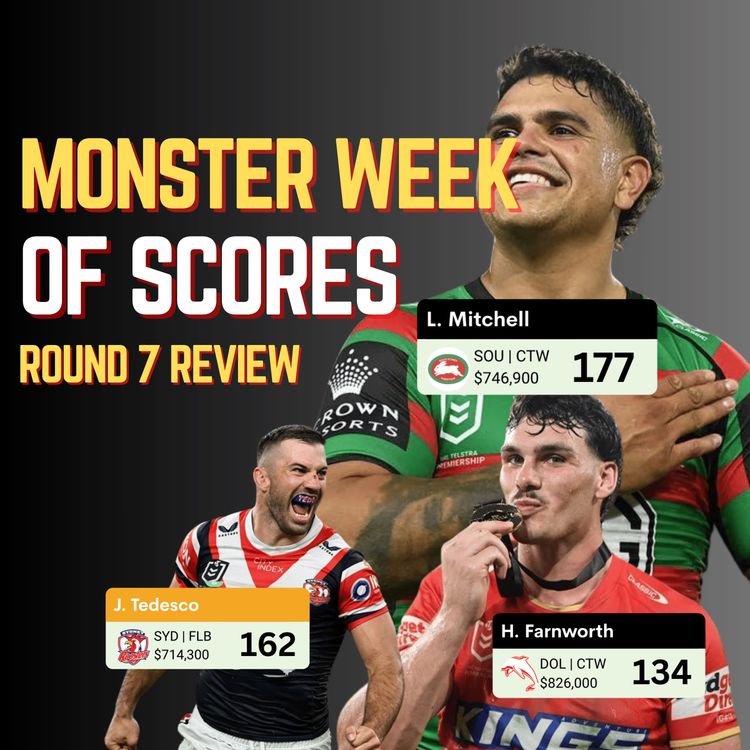 cover art for BIG BOYS GOES BANANAS! NRL Supercoach Round 7 Review | The Trade Room