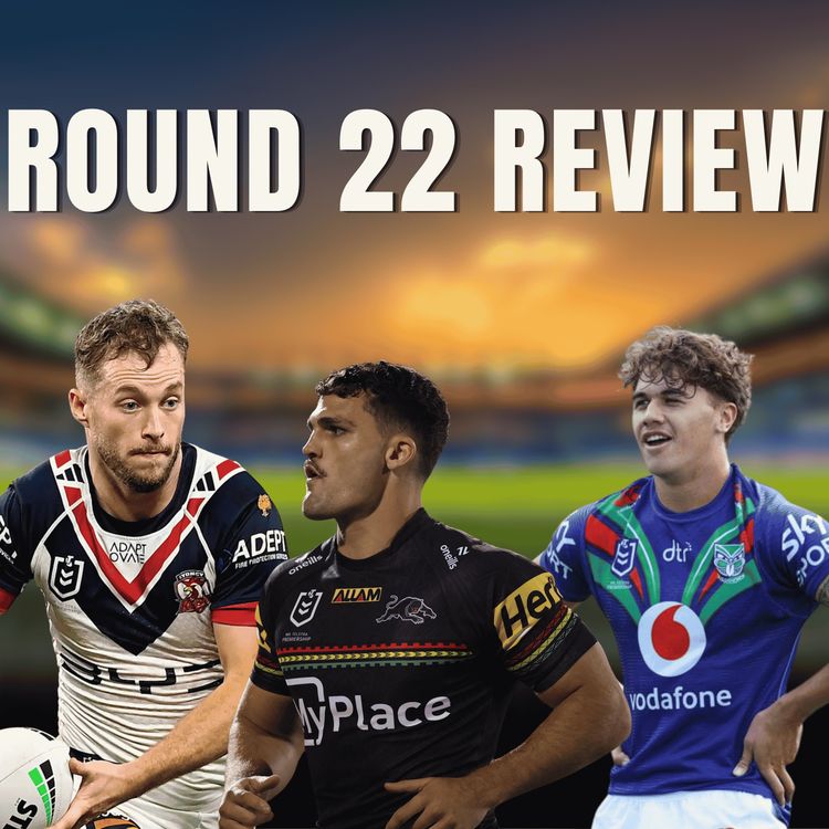cover art for TOP 4 FLEX THEIR MUSCLES | NRL Round 22 Review