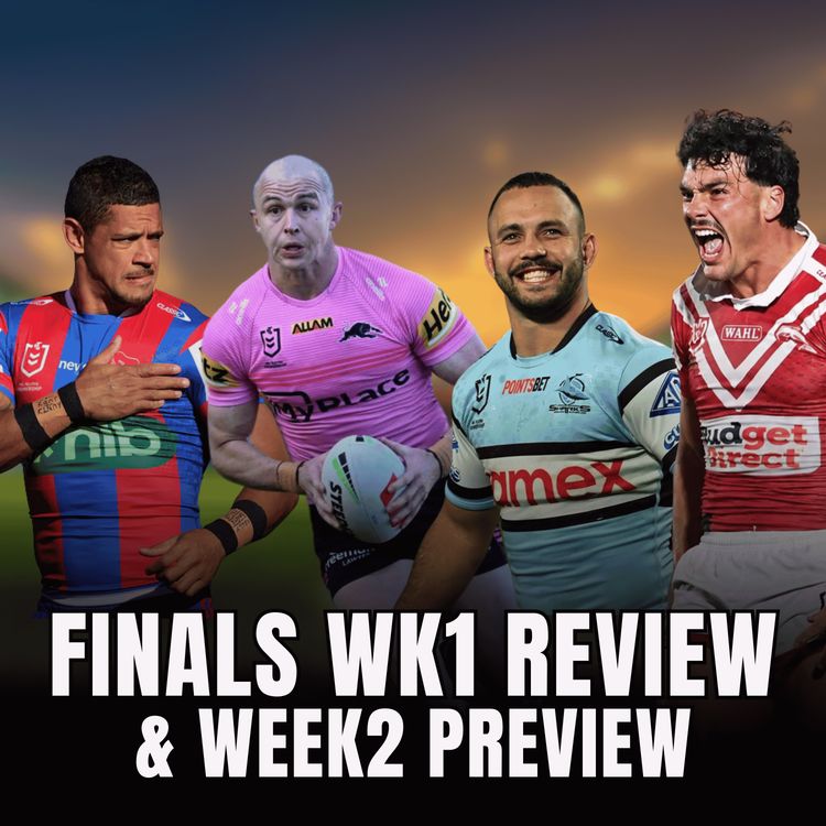 cover art for DOLPHINS & KNIGHTS UPSET! Sharks & Panthers Advance | NRL Finals Week 1 Review