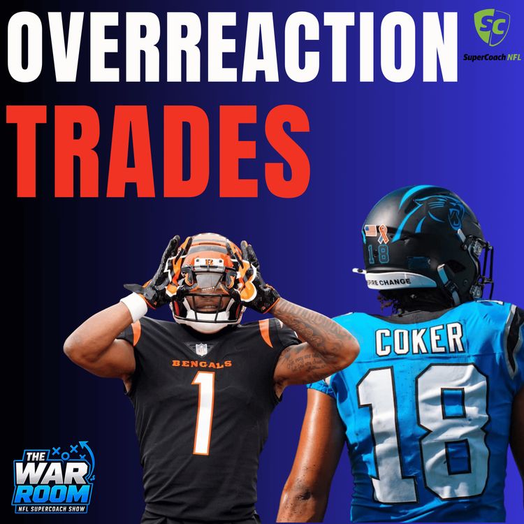 cover art for NFL Supercoach 2026 | OVERREACTION TRADES | The War Room