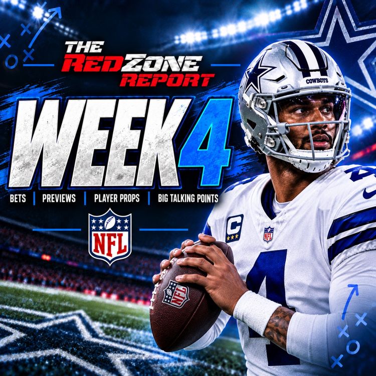 cover art for NFL Week 4 Picks & Predictions | The Redzone Report