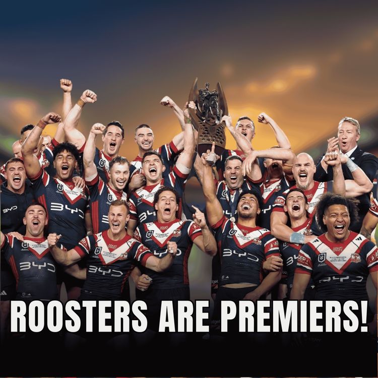 cover art for ROOSTERS ARE THE PREMIERS! | NRL Grand Final Review