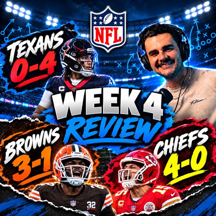 cover art for Chiefs 4-0, Texans 0-4 & Browns SHOCKING Everyone | NFL Week 4 Review