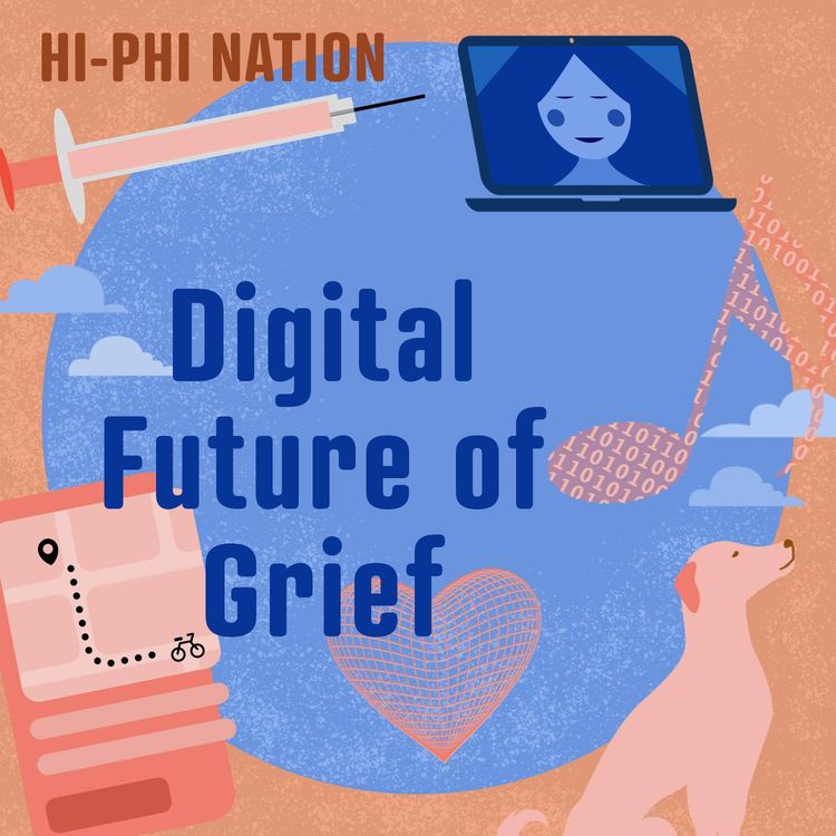 cover art for The Digital Future of Grief